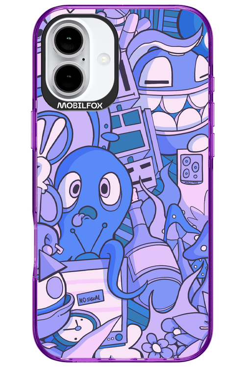 Blue Chaos - Apple iPhone 16 Plus