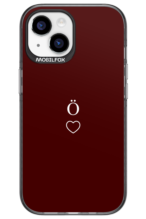 O Burgundia II 2.0 - Apple iPhone 15