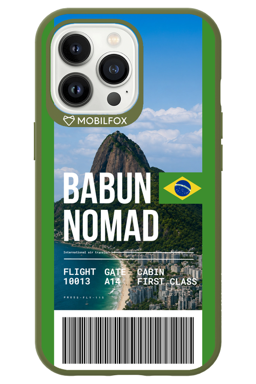 BABUN NOMAD (fly ticket) 2.0 - Apple iPhone 13 Pro
