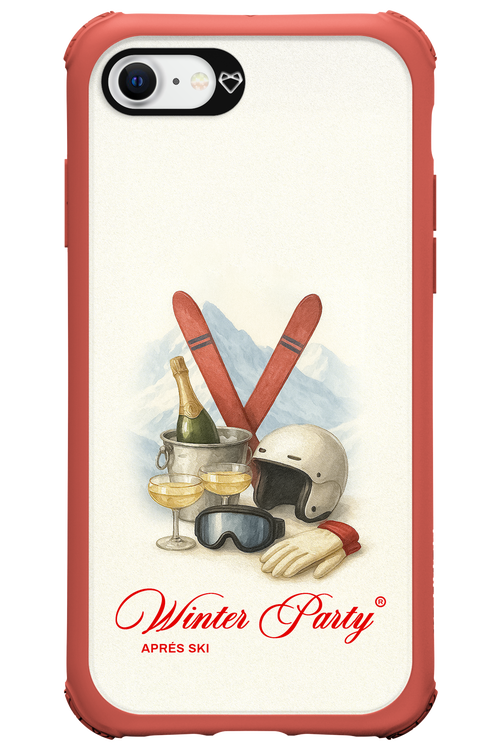 Winter Ski Party - Apple iPhone SE 2022