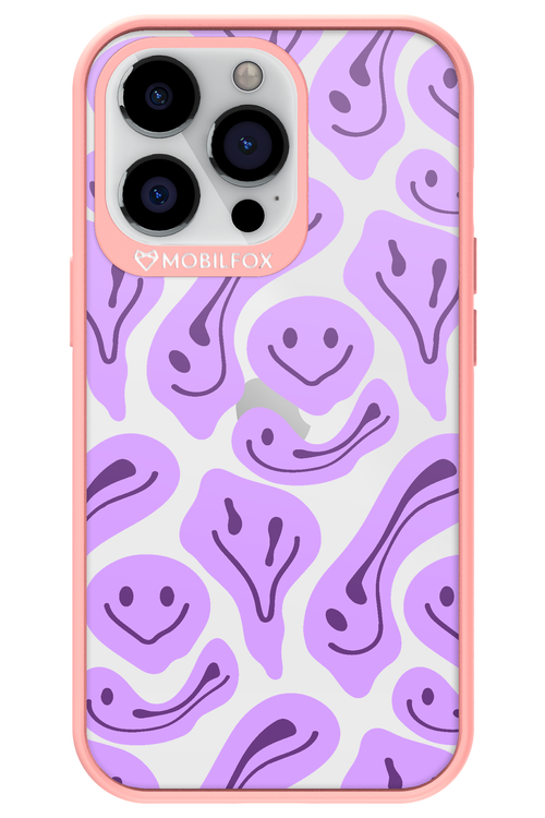 Fluid Smiley Purple - Apple iPhone 13 Pro