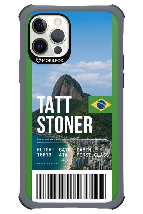TATT STONER (fly ticket) 2.0 - Apple iPhone 12 Pro