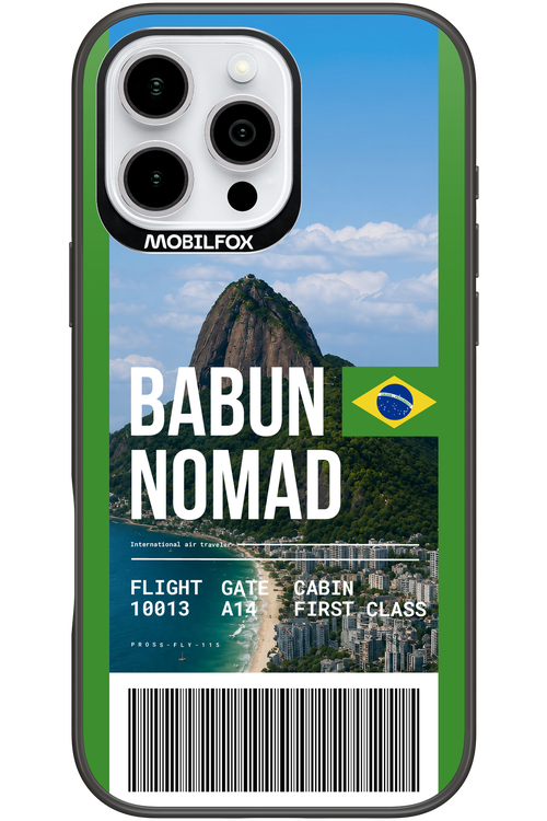 BABUN NOMAD (fly ticket) 2.0 - Apple iPhone 16 Pro Max