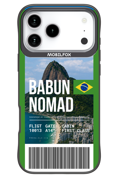 BABUN NOMAD (fly ticket) 2.0 - Apple iPhone 17 Pro Max