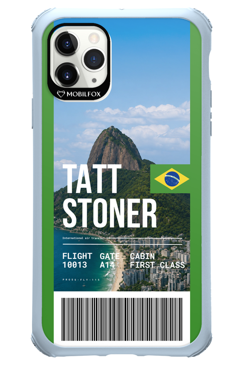 TATT STONER (fly ticket) 2.0 - Apple iPhone 11 Pro Max