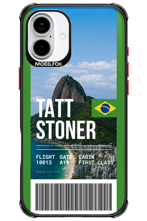 TATT STONER (fly ticket) 2.0 - Apple iPhone 16 Plus