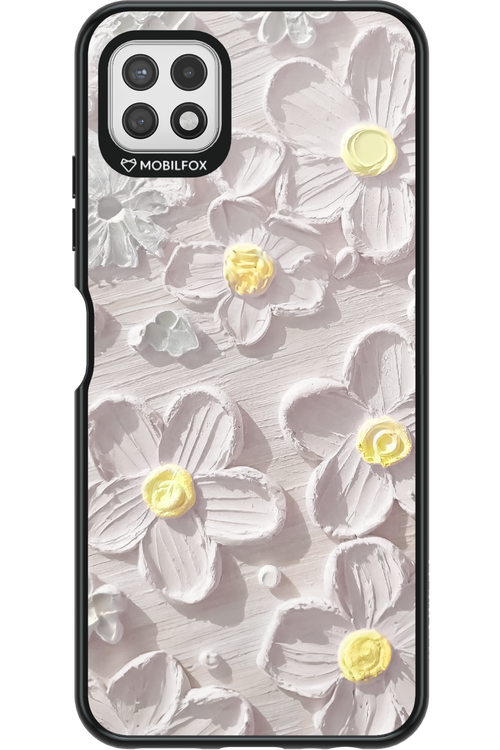 White Flowers 2.0 - Samsung Galaxy A22 5G