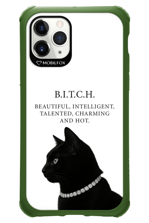 B. i. t. c. h. - Apple iPhone 11 Pro