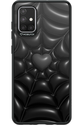 Black Spider Heart - Samsung Galaxy A71