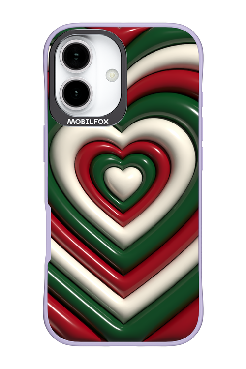 XMAS Hearts - Apple iPhone 17