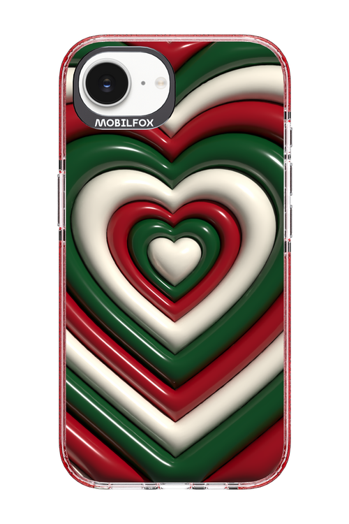 XMAS Hearts - Apple iPhone 16e
