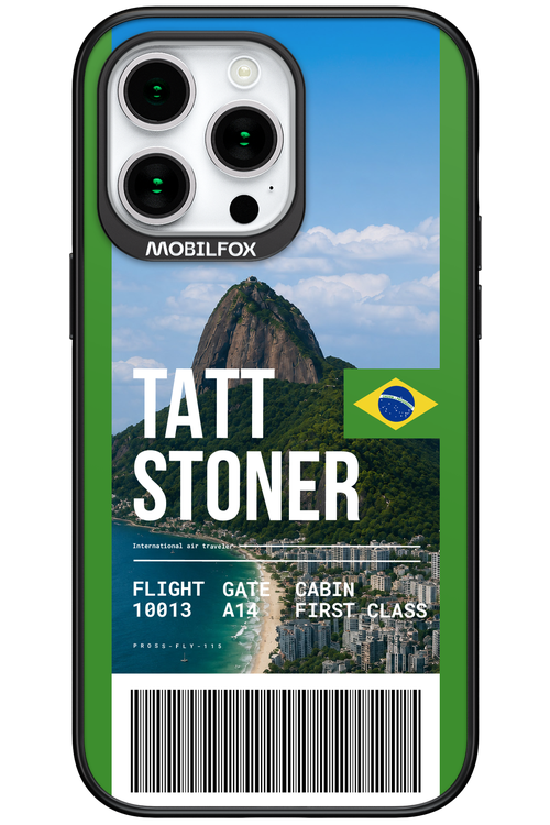 TATT STONER (fly ticket) 2.0 - Apple iPhone 15 Pro Max