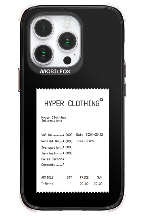 HYPER RECEIPT - Apple iPhone 14 Pro