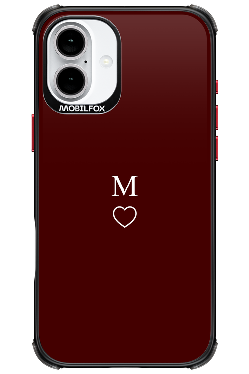 M Burgundia 2.0 - Apple iPhone 16 Plus