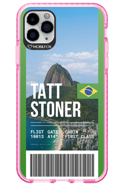 TATT STONER (fly ticket) 2.0 - Apple iPhone 11 Pro Max