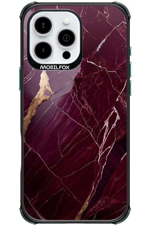 Burgundy Marble - Apple iPhone 16 Pro Max