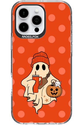 Ghost Girl (Orange) - Apple iPhone 16 Pro Max
