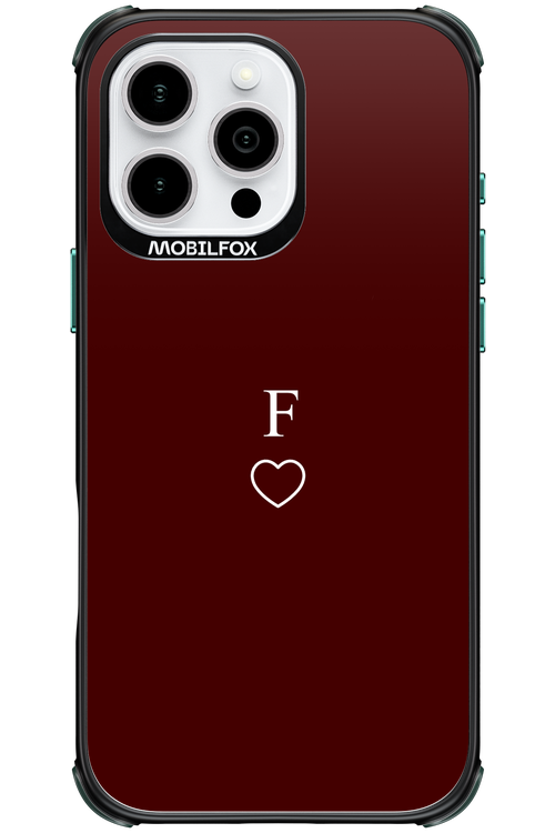 F Burgundia 2.0 - Apple iPhone 16 Pro Max