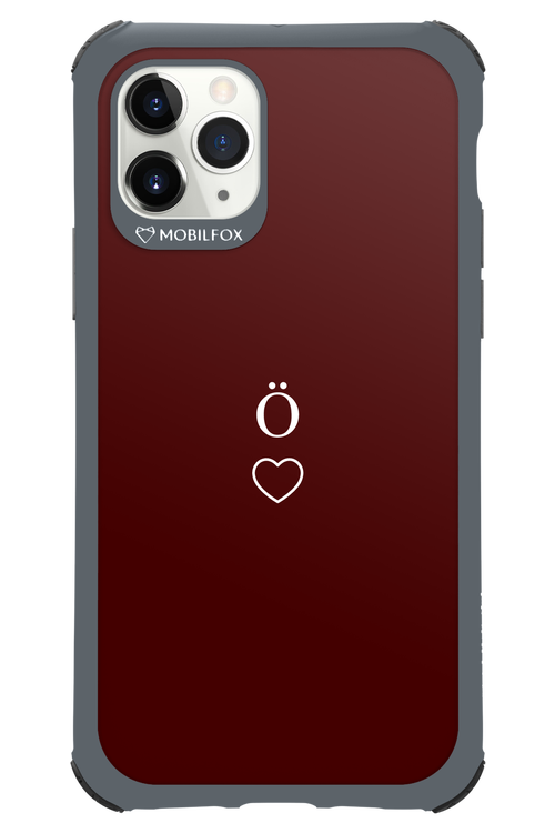 O Burgundia II 2.0 - Apple iPhone 11 Pro