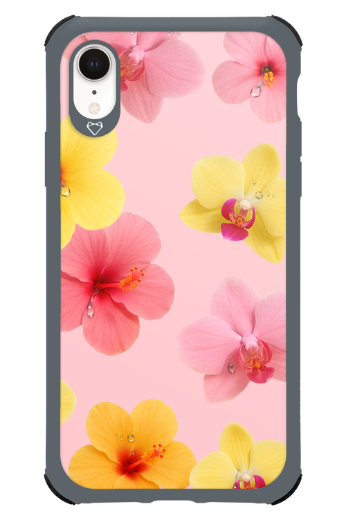 Sunset Flowers - Apple iPhone XR