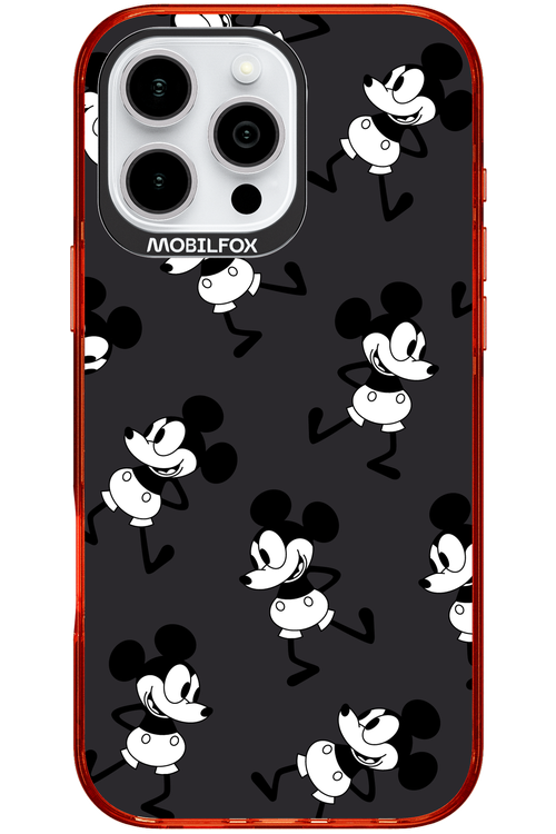 Iconic Mouse (antracite pattern) - Apple iPhone 16 Pro Max