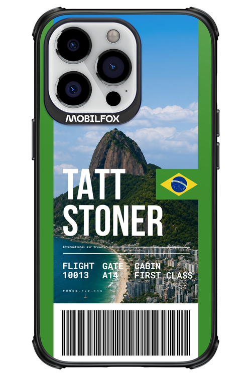 TATT STONER (fly ticket) 2.0 - Apple iPhone 13 Pro