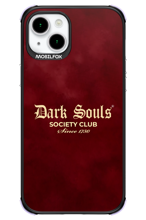 Dark Souls (Burgundy) - Apple iPhone 15 Plus