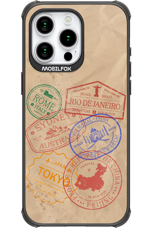 Travel Stamps 2.0 - Apple iPhone 15 Pro Max
