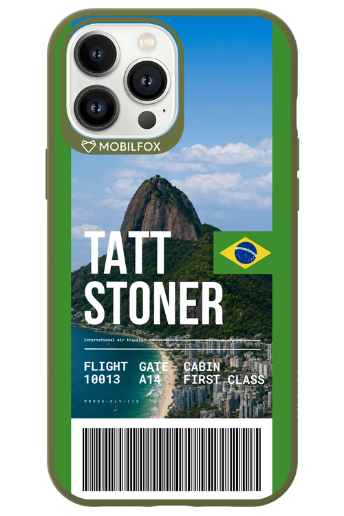 TATT STONER (fly ticket) 2.0 - Apple iPhone 13 Pro Max