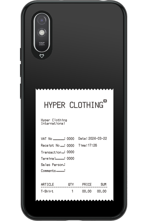 HYPER RECEIPT - Xiaomi Redmi 9A