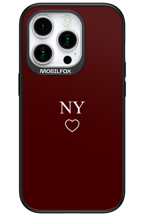 NY Burgundia 2.0 - Apple iPhone 15 Pro