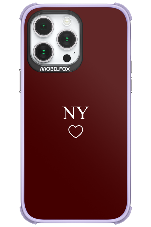 NY Burgundia 2.0 - Apple iPhone 14 Pro Max