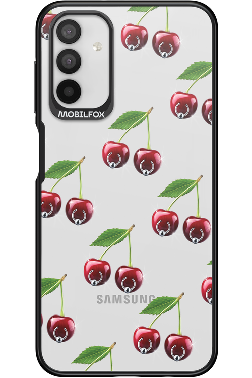 Spicy Cherries Transparent - Samsung Galaxy A04s