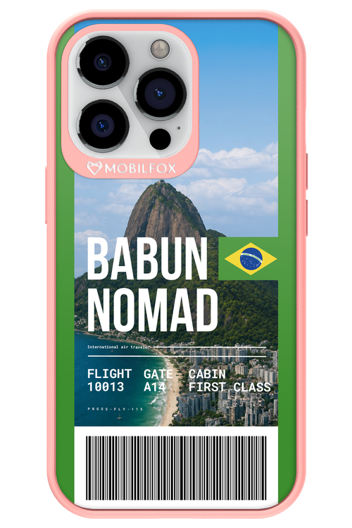 BABUN NOMAD (fly ticket) 2.0 - Apple iPhone 13 Pro