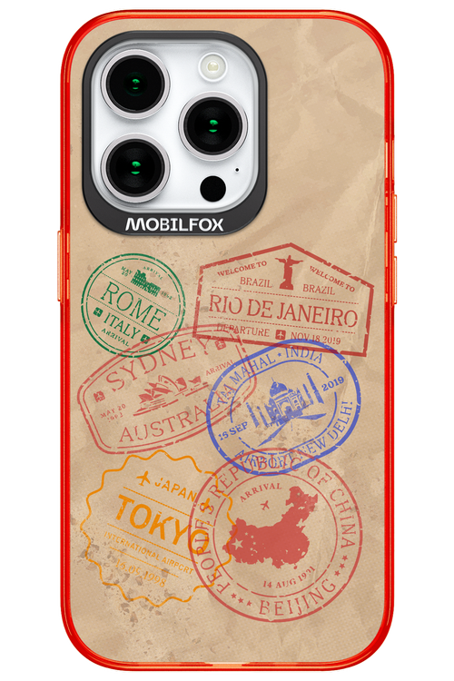 Travel Stamps 2.0 - Apple iPhone 15 Pro