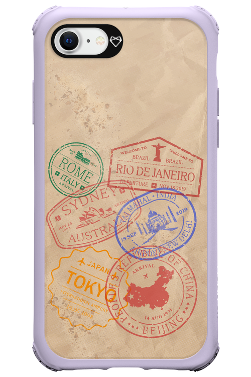 Travel Stamps 2.0 - Apple iPhone 8