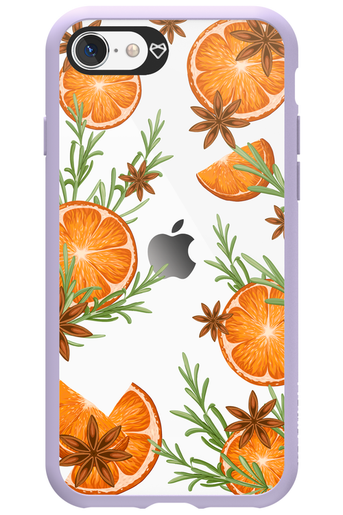 Orange With Star Anise - Apple iPhone SE 2020