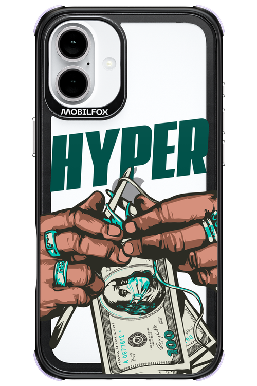 KNIT Transparent 2.0 - Apple iPhone 16 Plus