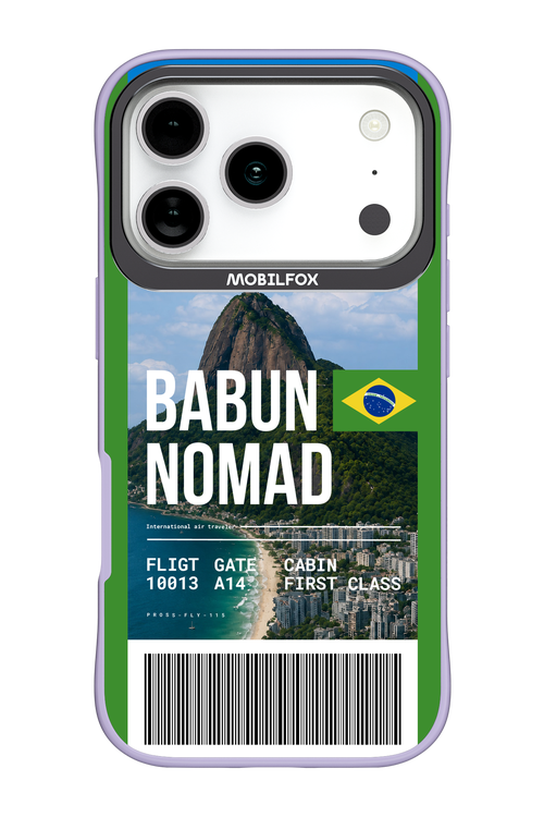 BABUN NOMAD (fly ticket) 2.0 - Apple iPhone 17 Pro