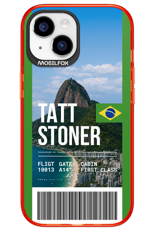 TATT STONER (fly ticket) 2.0 - Apple iPhone 15