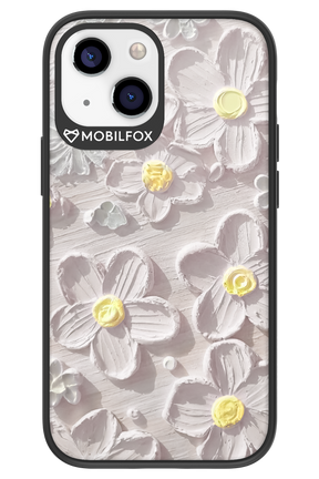 White Flowers - Apple iPhone 13 Mini