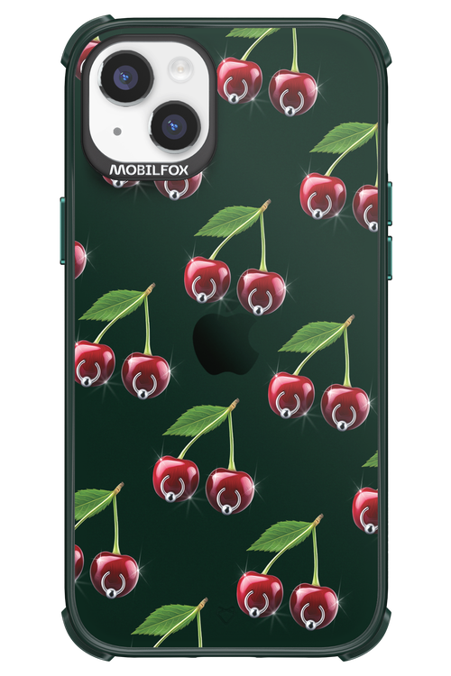 Spicy Cherries Transparent - Apple iPhone 14 Plus