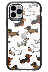 Scary Dachshund (Transparent) - Apple iPhone 11 Pro