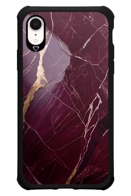 Burgundy Marble 2.0 - Apple iPhone XR
