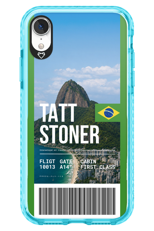 TATT STONER (fly ticket) 2.0 - Apple iPhone XR