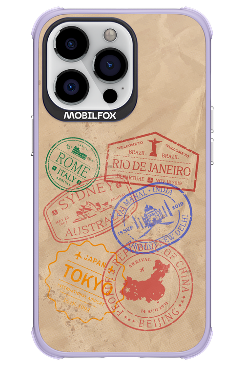 Travel Stamps 2.0 - Apple iPhone 13 Pro