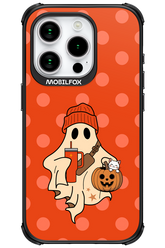 Ghost Girl (Orange) - Apple iPhone 15 Pro