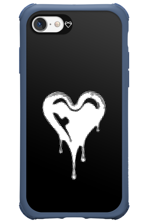 Heart Black - Apple iPhone 7