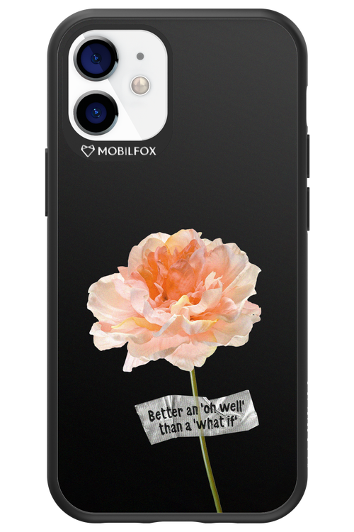 Flower Black - Apple iPhone 12 Mini