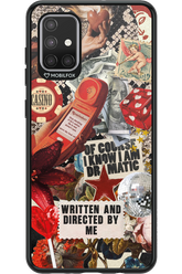 RED VINTAGE - Samsung Galaxy A71